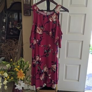 Shoulder Cut Out Dress